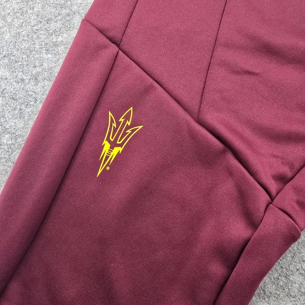 Adidas Arizona State Sun Devils Mens 2XL Maroon Athletic Pants NWT NCAA ASU